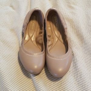 Cole Haan ZeroGrand pink nude ballet flat